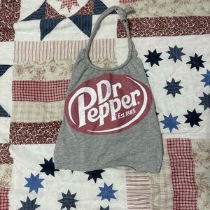 Gray Dr Pepper halter tap